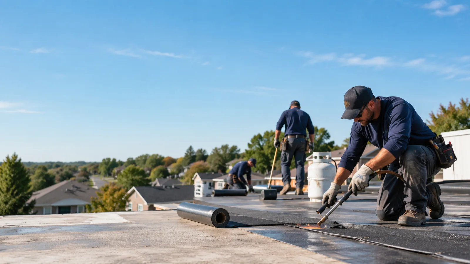 Flat Roof Leak Repair providers in Pickerington, OH